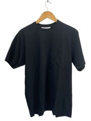 画像：長袖Tシャツ/S/コットン/BLK/800-6166123