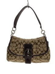 画像：ショルダーバッグ/キャンバス/BEG/総柄/F17093