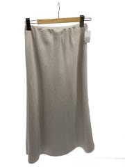 画像：ロングスカート/38/ポリエステル/SLV/無地/24-060-586-2010-3-0