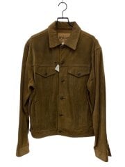 画像：ジャケット/M/スウェード/CML/無地