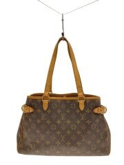 画像：バティニョール・オリゾンタル_モノグラム・キャンバス/PVC/BRW