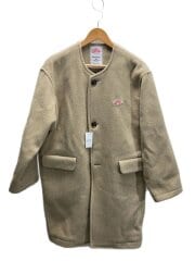 画像：コート/36/ウール/BEG/無地/dt-a0012