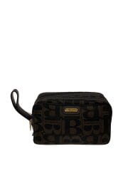 画像：クラッチバッグ/--/BRW/総柄