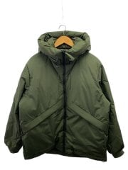 画像：ダウンジャケット/M/ポリエステル/KHK/無地/251FAT30-1151