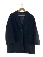画像：モッサジャケットライクコート/36/ウール/BLK/22020200704140