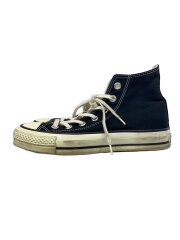 画像：CANVAS ALL STAR J HI/日本製/ハイカットスニーカー/UK4/BLK/キャンバス/7THイ