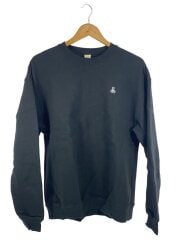 画像：ロゴ刺繍クルーネックスウェット/M/ポリエステル/BLK/SOPH-232087