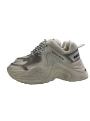 画像：ローカットスニーカー/厚底/プラットフォーム/UK7.5/WHT//