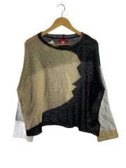 画像：LANDSCAPE SWEATER/アルパカ混/ニット・セーター(薄手)/M/アクリル/マルチカラー