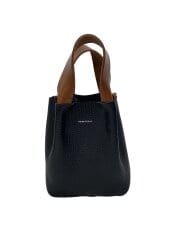 画像：piano bag small black/ハンドバッグ/レザー/BLK/無地