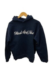 画像：Stitch Logo/パーカー/M/コットン/NVY/WDS-O-ATTD-25-Q1-CS-02