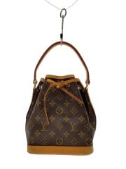 画像：ミニ・ノエ_モノグラム・キャンバス/PVC/ブラウン