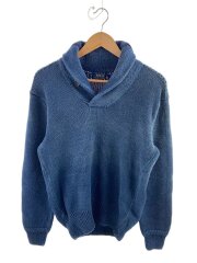 画像：ニット・セーター(厚手)/M/コットン/NVY/無地