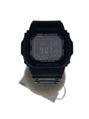 画像：ソーラー腕時計_G-SHOCK/デジタル/ラバー/BLK/BLK//
