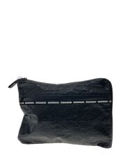 画像：DOLLER/P-CASE/セカンドバッグ/BLK/無地/202TQNH-AC02