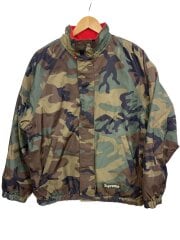 画像：ジャケット/M/ナイロン/GRN25FW Polartec Reversible Track Jacket Woodl