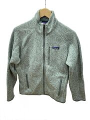 画像：フリースジャケット/S/ポリエステル/GRY/無地/2557FA18