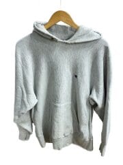 画像：パーカー/L/コットン/GRY/無地