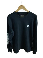 画像：MAP CREWNECK LS-1長袖Tシャツ/XL/コットン/BLK/261FPNH-CSM15