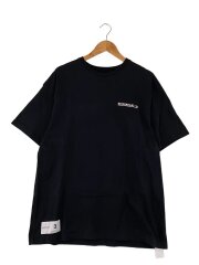 画像：Tシャツ/3/コットン/BLK/無地//