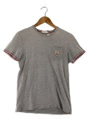画像：破れ有/Tシャツ/S/コットン/GRY/101-092-80183-00//