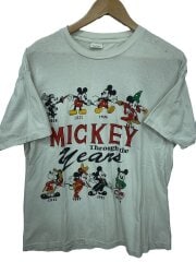 画像：90s/EVANS/Tシャツ/XL/コットン/WHT/ミッキー/Through the years