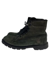 画像：レースアップブーツ/US8.5/BLK/10042/擦れ、汚れ有//