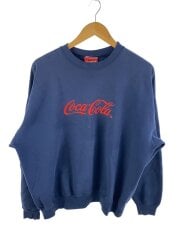 画像：スウェット/XL/コットン/NVY/無地