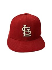 画像：キャップ/7 3/8/コットン/RED/レディース