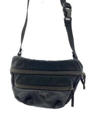 画像：ショルダーバッグ/ポリエステル/BLK/無地/17172-119945-05/19