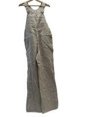 画像：オーバーオール/S/リネン/BEG/無地/4111500055