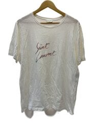 画像：Tシャツ/M/コットン/WHT/TA87 553438