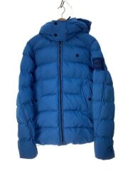 画像：ダウンジャケット/S/ポリエステル/BLU/無地/D20100-D199-937