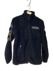 画像：フリースジャケット/XS/ポリエステル/BLK/170/80A