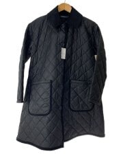 画像：auchincoal/キルティングジャケット/36/ポリエステル/NVY/無地/acc21a-l04