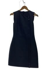 画像：ノースリーブワンピース/0/ポリエステル/BLK/無地