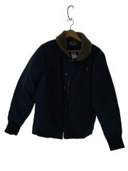 画像：フライトジャケット/S/ポリエステル/NVY/無地/NOM-118/CKS1015