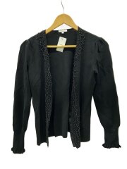 画像：ニット・セーター(薄手)/3/レーヨン/BLK/総柄/ud534-128-09//