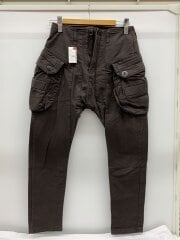 画像：カーゴパンツ/1/コットン/BRW/無地