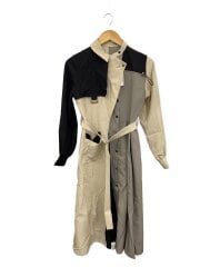 画像：長袖ワンピース/1/ポリエステル/マルチカラー/総柄/142111017