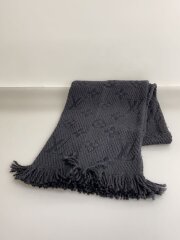 画像：エシャルプ・ロゴマニア_モノグラム/ウール/BLK/モノグラム/メンズ