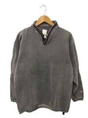 画像：90s/チロリアンテープ/サムホールスウェット/M/コットン/GRY/無地
