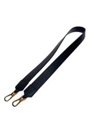 画像：ショルダーストラップ/レザー/BLK/レディース