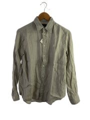 画像：長袖シャツ/S/リネン/GRY