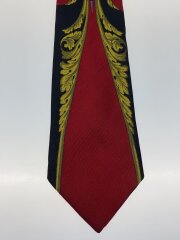 画像：ネクタイ/シルク/ブラック/総柄/メンズ