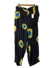 画像：FATIGUE EASY PANTS/2/レーヨン/BLK/総柄/22SHD02A//