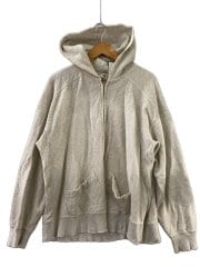 画像：CRASH ZIP HOODIE/ジップパーカー/2/コットン/GRY/ANC-CT44//