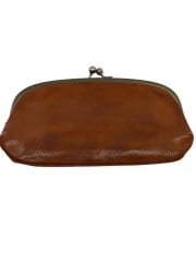 画像：長財布/レザー/BRW/無地/レディース