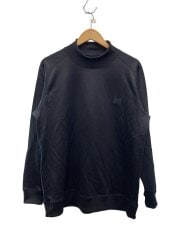 画像：長袖Tシャツ/M/ポリエステル/BLK/無地/LQ247