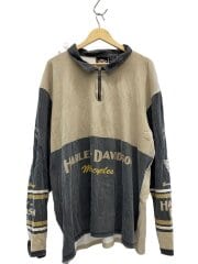 画像：長袖Tシャツ/XXL/コットン/GRY